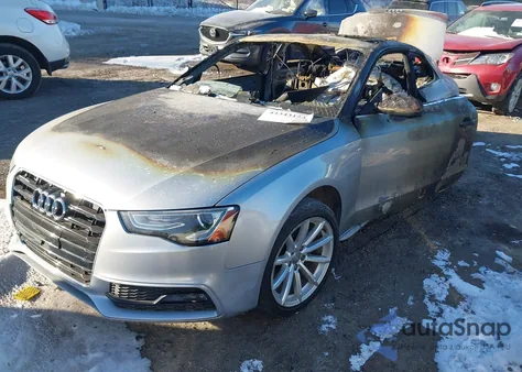 2016 Audi A5 2.0T Premium z USA, uszkodzony, nr VIN WAUM2AFR8GA003320